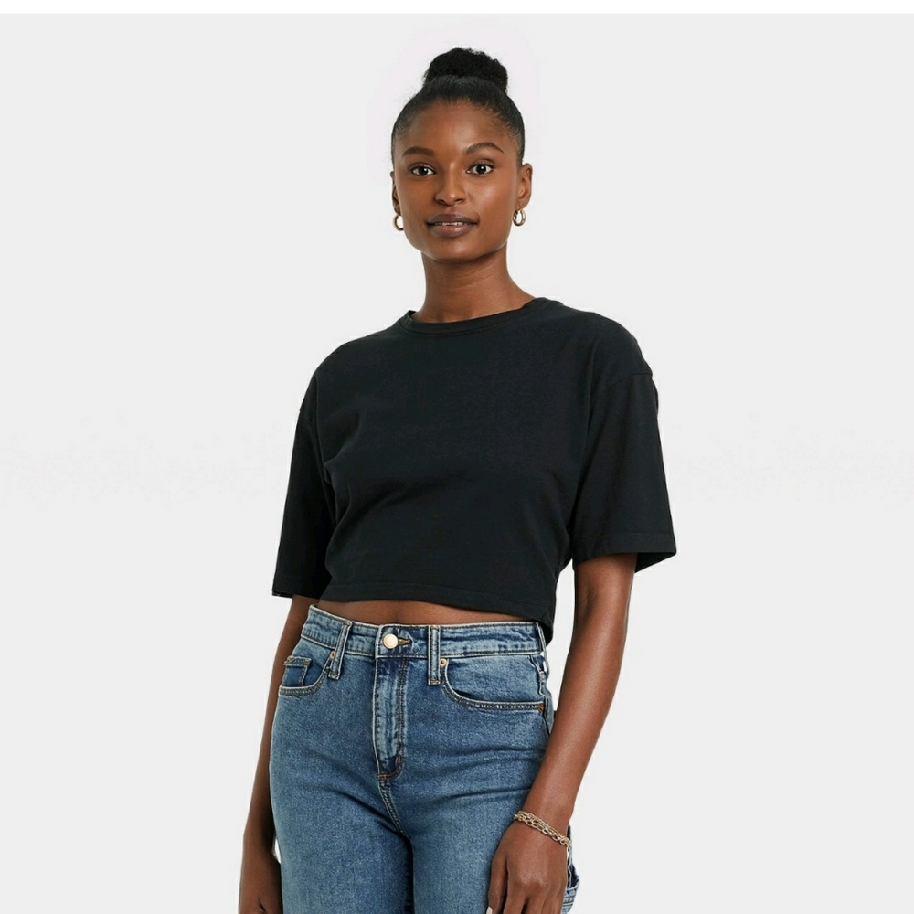 Tie back crop top